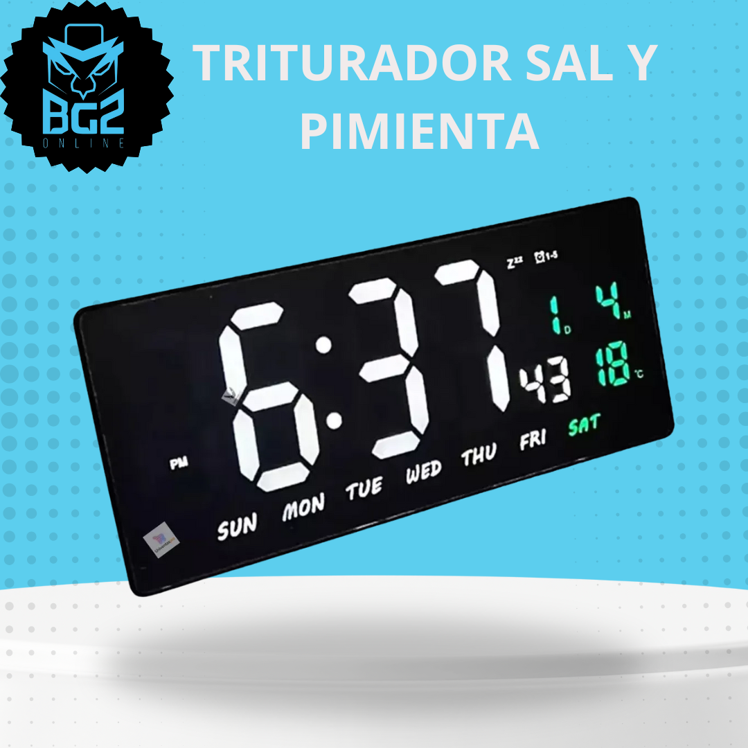 RELOJ DE PARED CALENDARIO